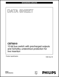 CBT6810 Datasheet