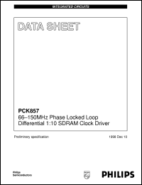 PCK857 Datasheet