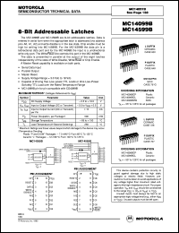 MC14099BCL Datasheet