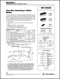 MC14503BD Datasheet