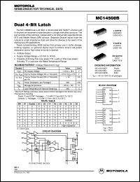 MC14508BCL Datasheet