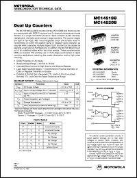 MC14520BCL Datasheet