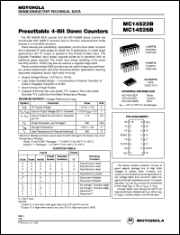 MC14522BDW Datasheet