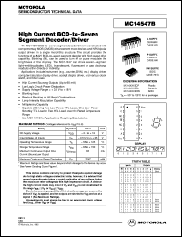 MC14547BDW Datasheet