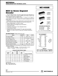 MC14558BD Datasheet