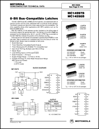 MC14598BCL Datasheet