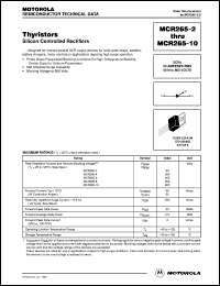 MCR265-6 Datasheet