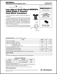 MMBF0202PLT1 Datasheet