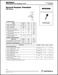 MPS3906 Datasheet