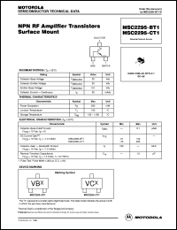 MSC2285-BT1 Datasheet