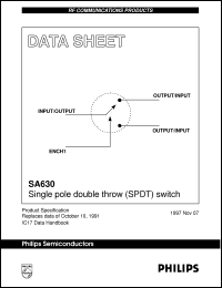SA630D Datasheet