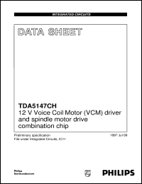 TDA5147CH Datasheet