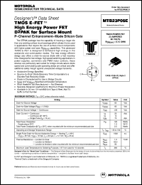 MTB23P06E Datasheet