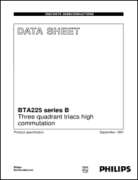 BTA225-800B Datasheet
