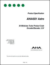AHA4501A-050PQC Datasheet