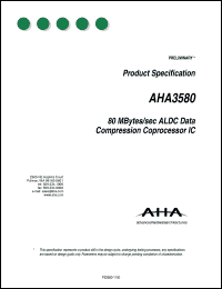 AHA3580A-080PTC Datasheet