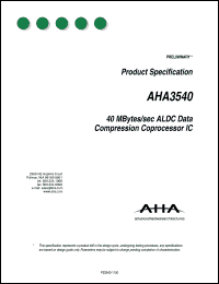 AHA3540A-040PTC Datasheet
