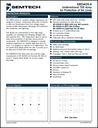 SMDA05-6TE Datasheet