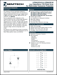 LCDA12C-8TE Datasheet