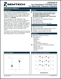 LCDA15C-6TE Datasheet