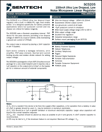 SC5205-3-0CSKTR Datasheet