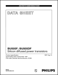 BU505DF Datasheet