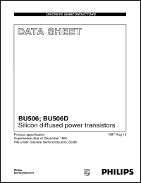 BU506D Datasheet