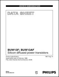 BUW13F Datasheet