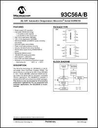 93C56A-E-P Datasheet
