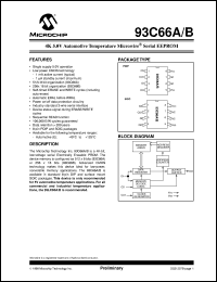93C66BT-E-P Datasheet