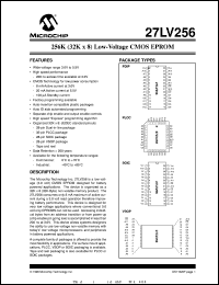 27LV256-30-VS Datasheet