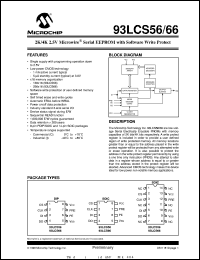 93LCS66T--SL Datasheet