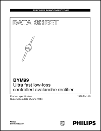 BYM99 Datasheet