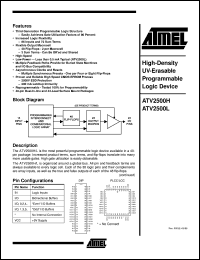 ATV2500L-30LM-883 Datasheet