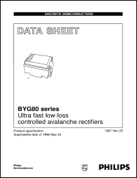 BYG80A Datasheet