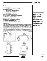 AT28HC64B-90SC Datasheet