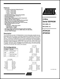 AT24C32W-10SC-2-7 Datasheet