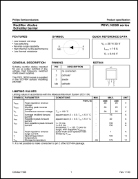 PBYL1625B Datasheet