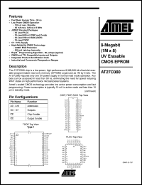 AT27C080-12DC Datasheet