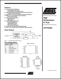 ATF16V8C-7PC Datasheet