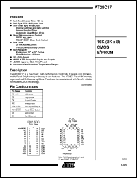 AT28C17E-15PC Datasheet