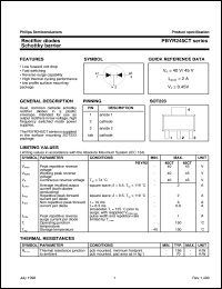 PBYR245CT Datasheet