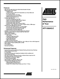 ATF1508AS-7QC100 Datasheet