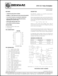 GT4122-CDF Datasheet