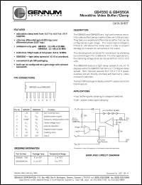 GB4550-CSA Datasheet