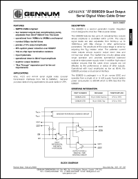 GS9029-CTD Datasheet