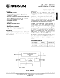 GS1504-CKD Datasheet