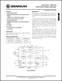 GS1515-CQM Datasheet