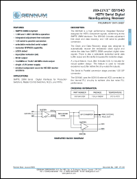 GS1540-CQR Datasheet