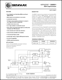 GS9001-CQM Datasheet